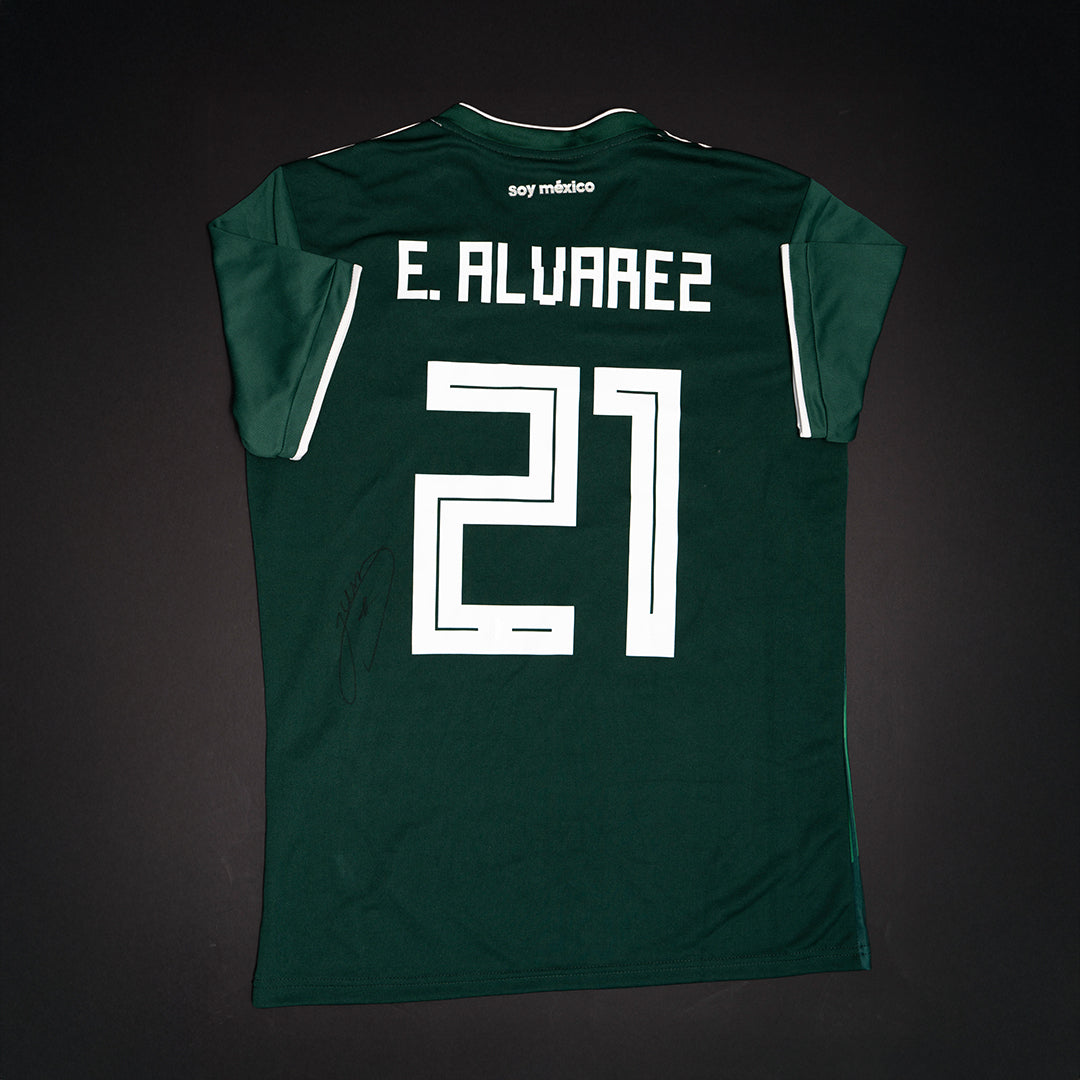 Jersey Firmado Edson Álvarez - México